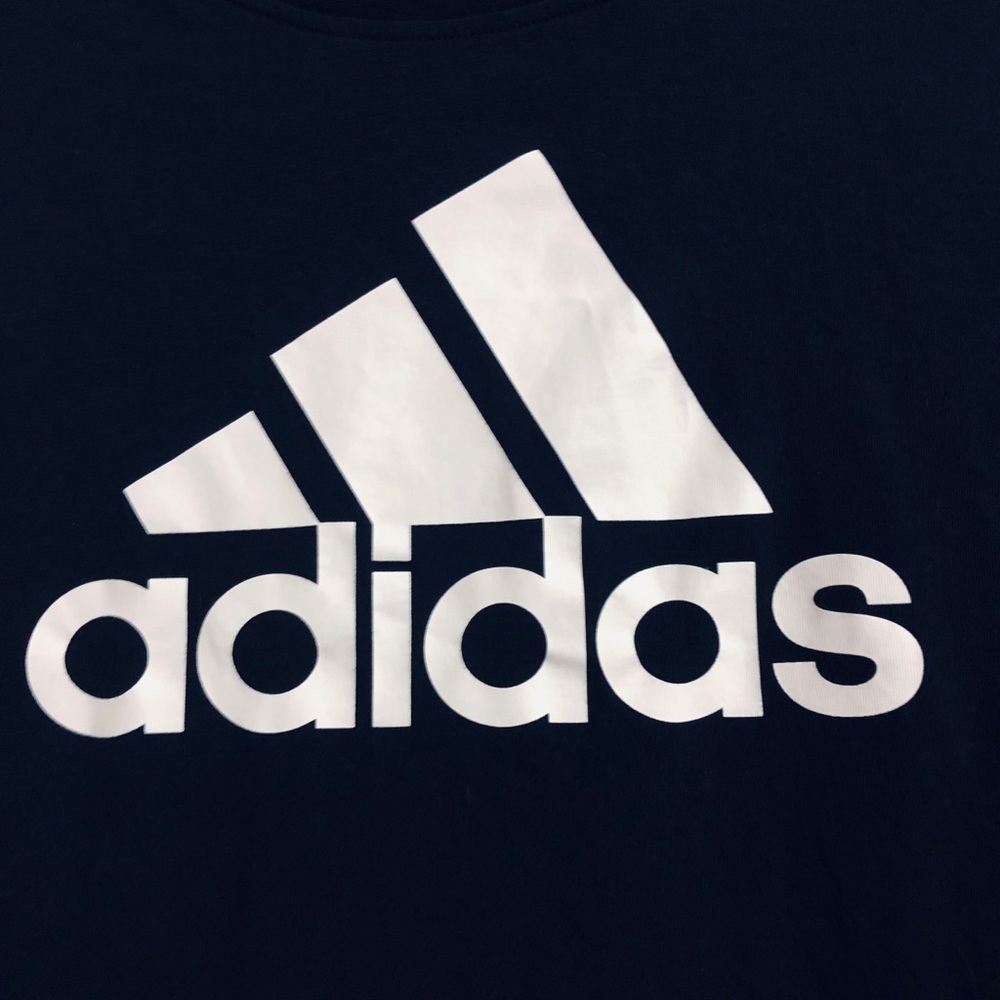 Adidas Black and White Long Sleeve Tee - Picture 4 of 9
